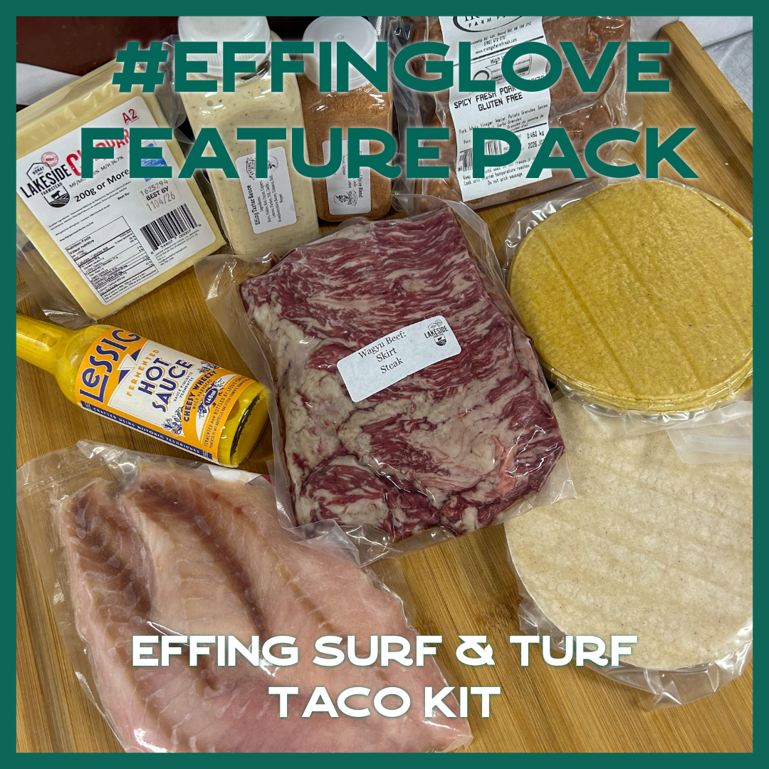 Effing Surf & Turf Taco Kit