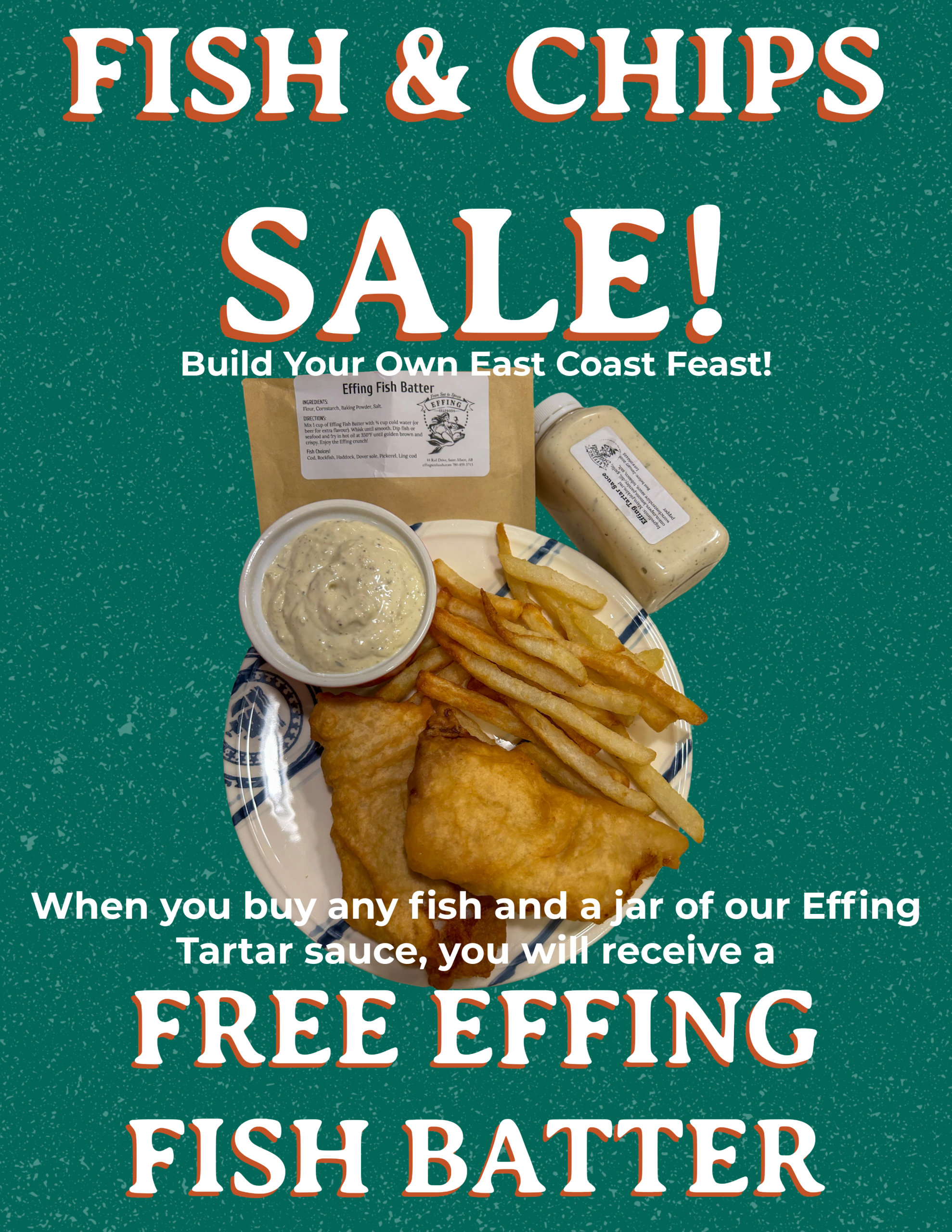 Effing Fish & Chips Sale Package