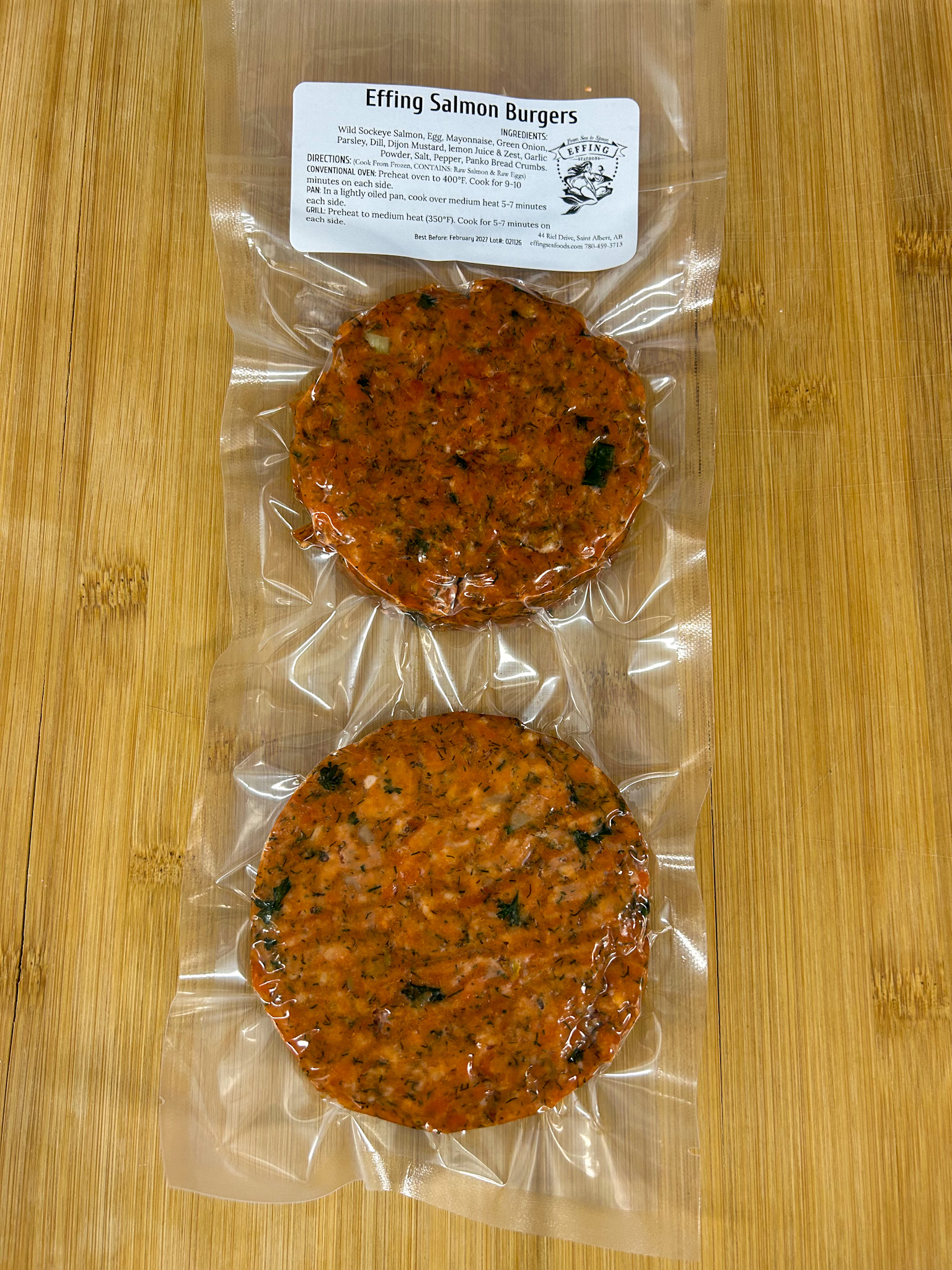 Effing Salmon Burgers - Image 2