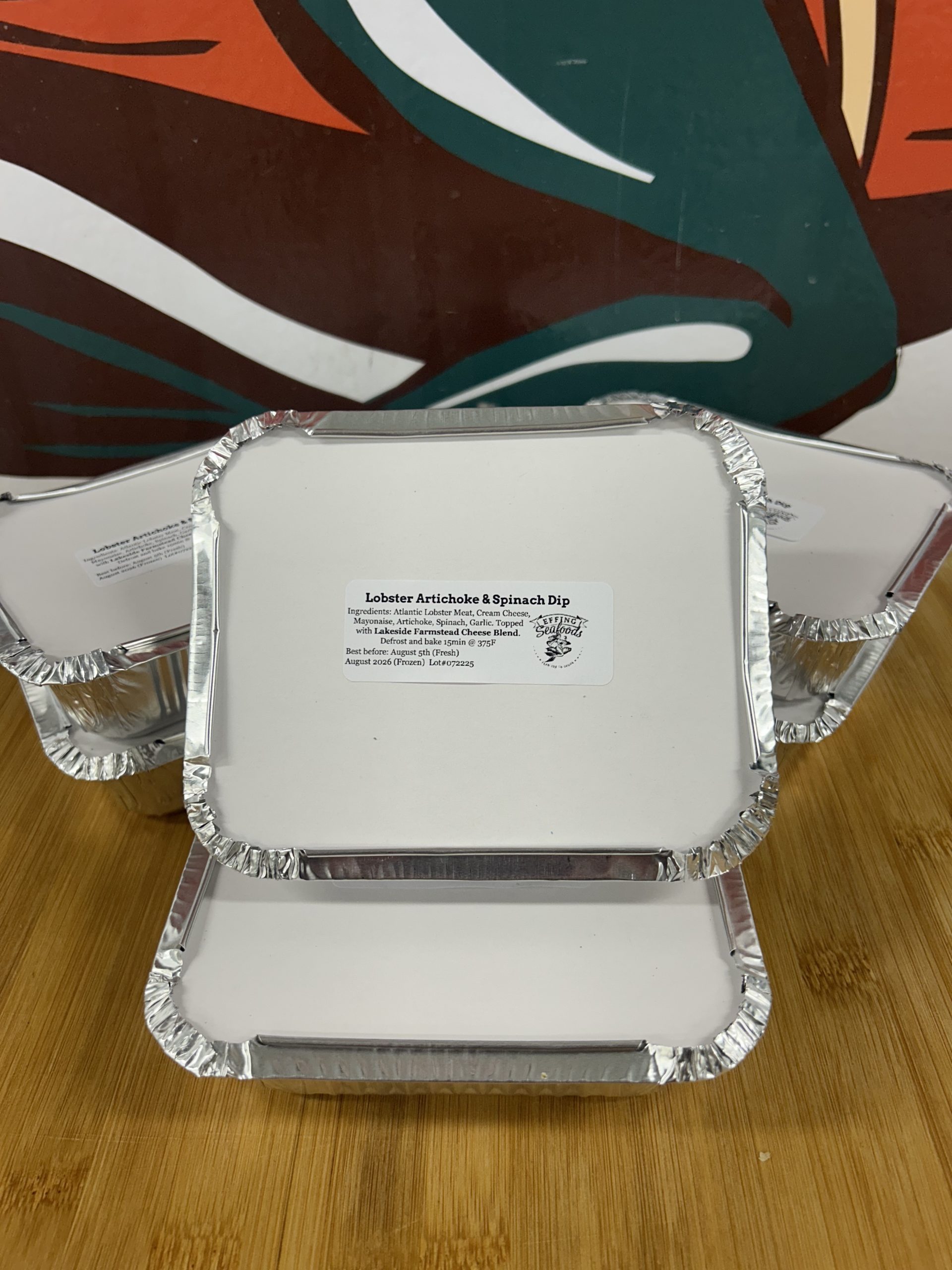 FROZEN - Effing Lobster, Spinach and Artichoke Dip