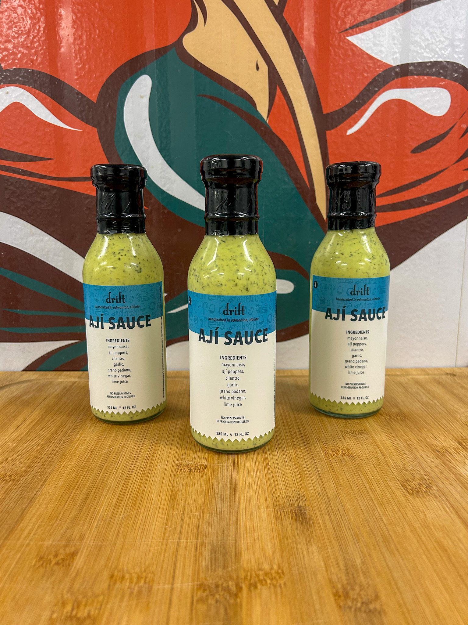 Drift Food Truck Aji Sauce