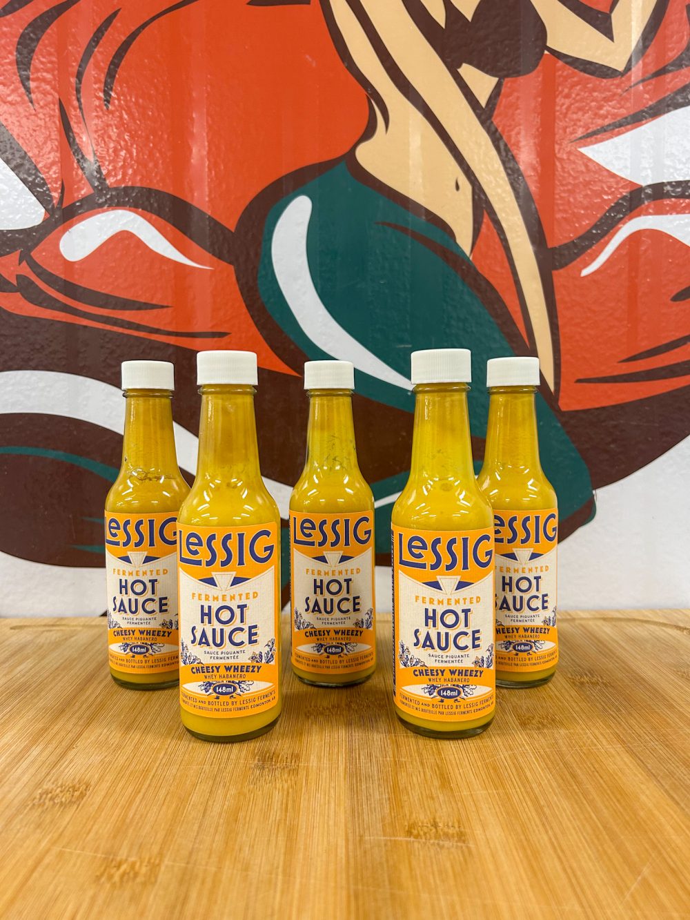 Cheesy Wheezy Hot Sauce - Lessig Ferments