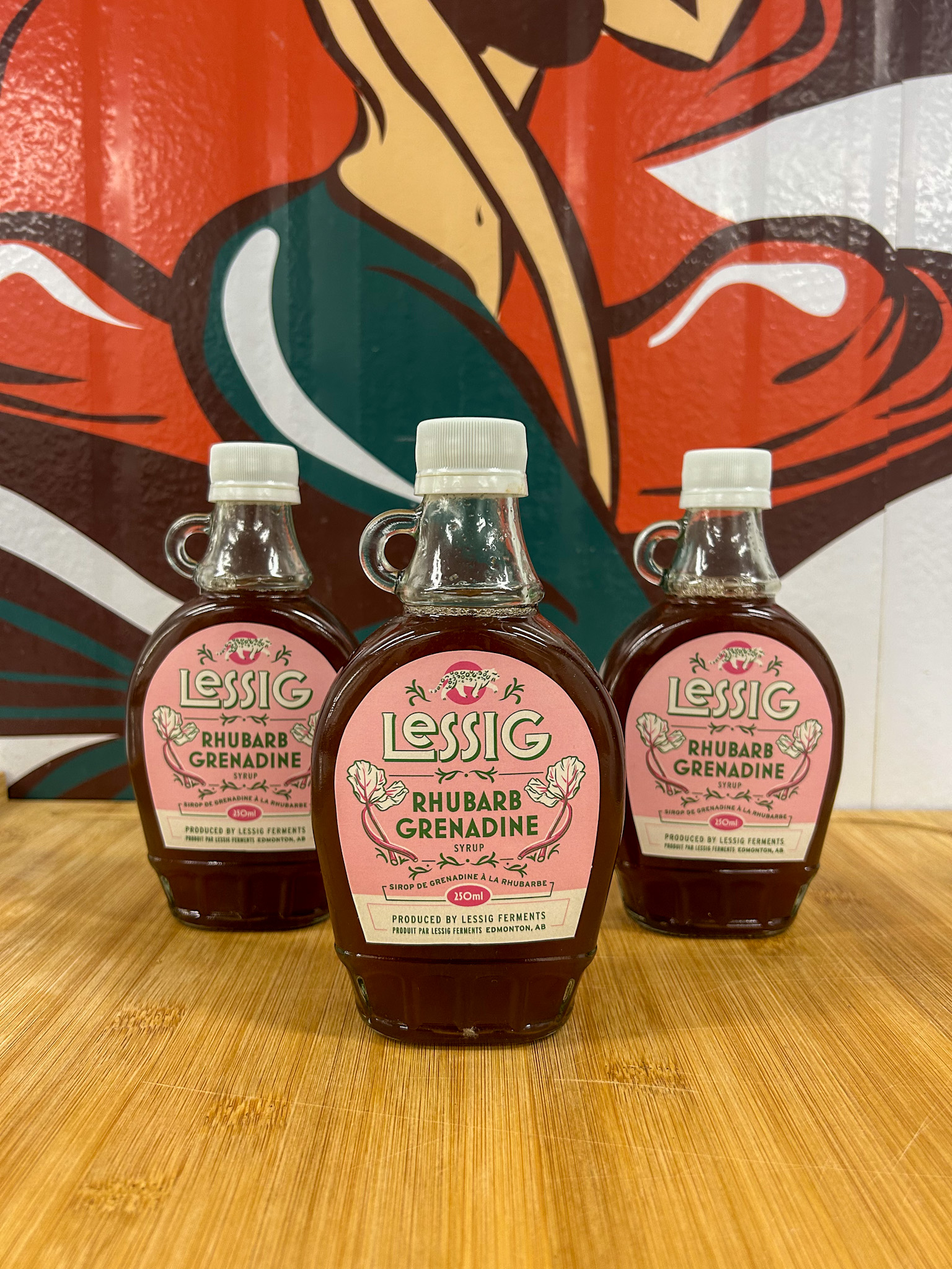 Rhubarb Grenadine - Lessig Ferments