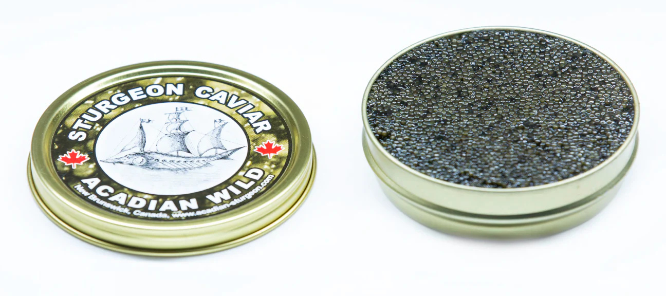 Acadian Sturgeon Caviar- WILD - 125g